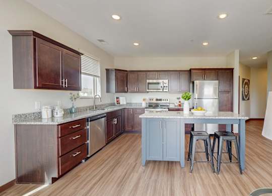 Gourmet Kitchen at Lake Jonathan Flats, Chaska, Minnesota