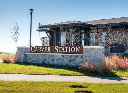 Carver Station Neighborhood Sign