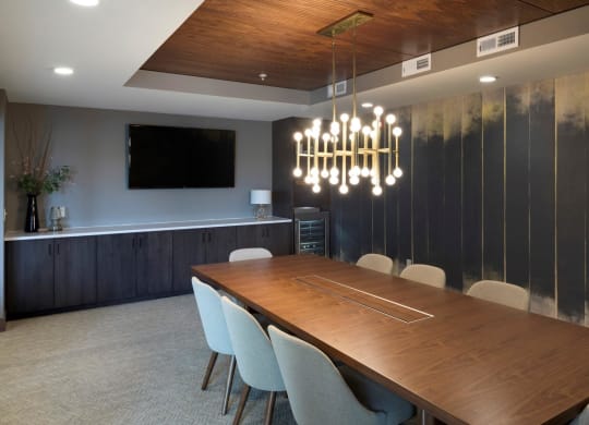 Resident Conference Room at Residences at 1700, Minnetonka, MN