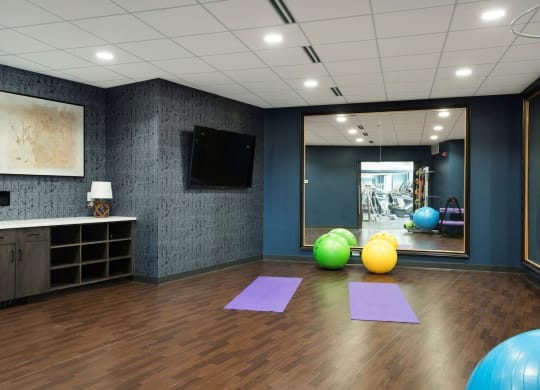 Relaxing Yoga Lounge at Residences at 1700, Minnesota, 55305