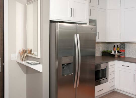 Refrigerator with Ice Maker at The Finn I, St. Paul, 55116