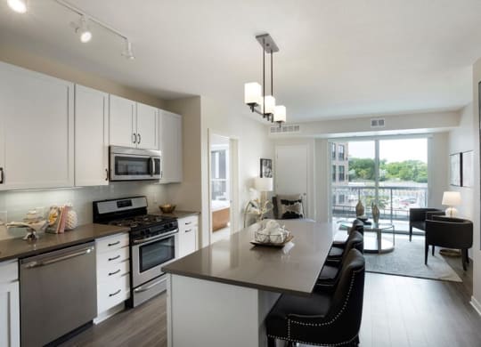 Well Equipped Kitchen, Residences at 1700, Minnetonka, MN