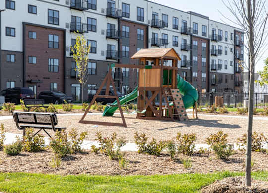 A playground at The Edison at Maple Grove, Maple Grove, MN 55311