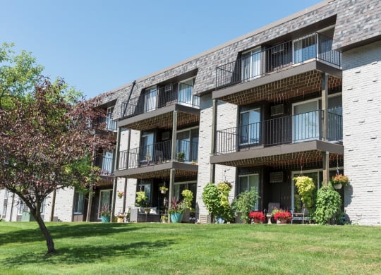 Large Balconies at Shoreview Grand, Minnesota, 55126