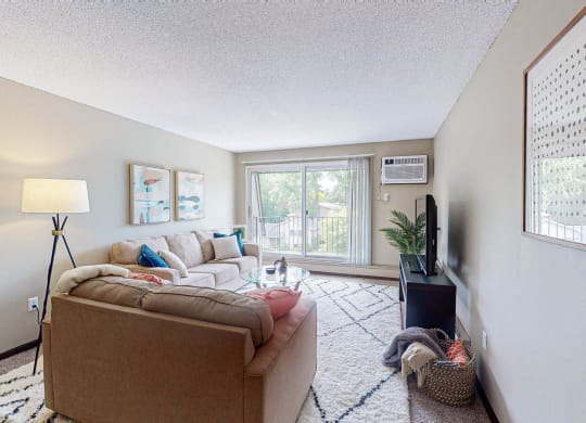 Living Room Interior at Shoreview Grand, Minnesota, 55126