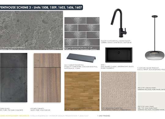 Kitchen Design Catalogue 1 at Stella St. Paul Apartments, Minnesota, 55102