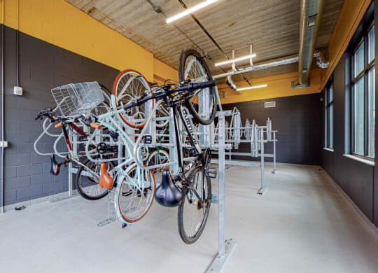 Bike Storage at The Arlow on Kellogg, Minnesota, 55102