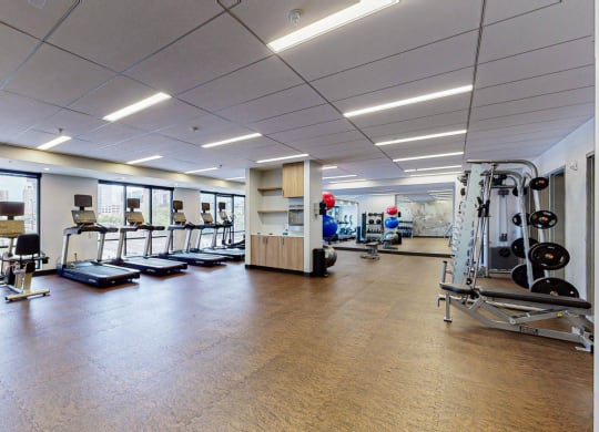 Fitness Center at The Arlow on Kellogg, St Paul