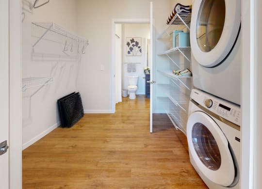 Washer Dryer In Unit at The Exchange Apartments, New Brighton Minnesota