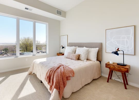Spacious Bedroom at The Exchange Apartments, New Brighton