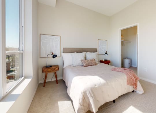Large Bedroom at The Exchange Apartments, New Brighton Minnesota
