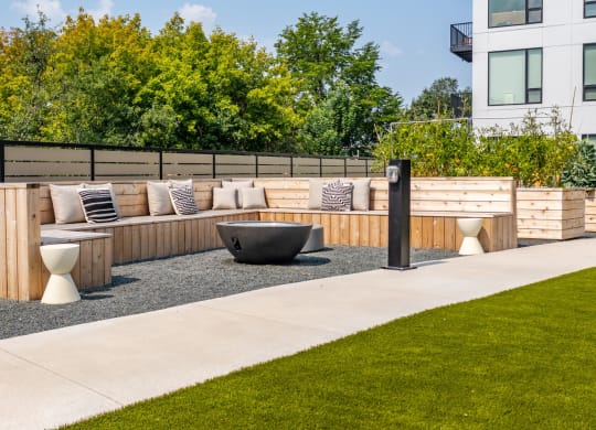Outdoor Lounge at The Mason, Minnesota