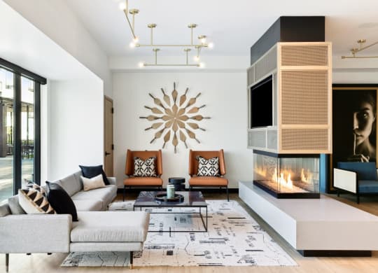 Resident Lounge at The Mason, St. Paul, 55114