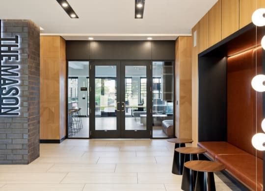 Spacious Lobby at The Mason, St. Paul, MN, 55114