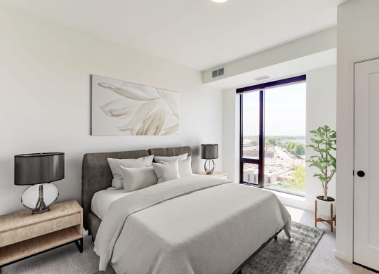 White Bedroom at The Mason, St. Paul, MN