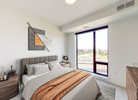 Comfortable Bedroom at The Mason, Minnesota