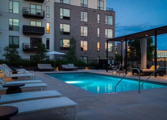 Twilight Pool at The Mason, St. Paul, 55114