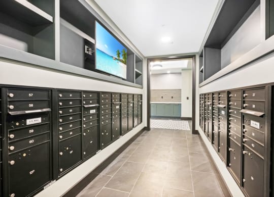 a look at the renovated locker room at the preserve at great pond apartments in windsor locks