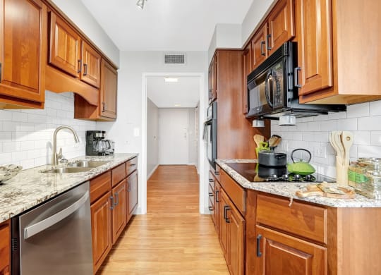 Remodeled Kitchen at The Original at West Lake Quarter, Minneapolis