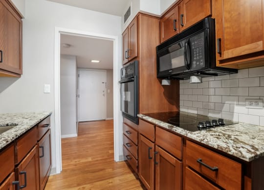 Kitchen With New Appliances at The Original at West Lake Quarter, Minneapolis, MN