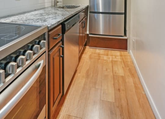 Spacious Kitchen at The Original at West Lake Quarter, Minneapolis, Minnesota