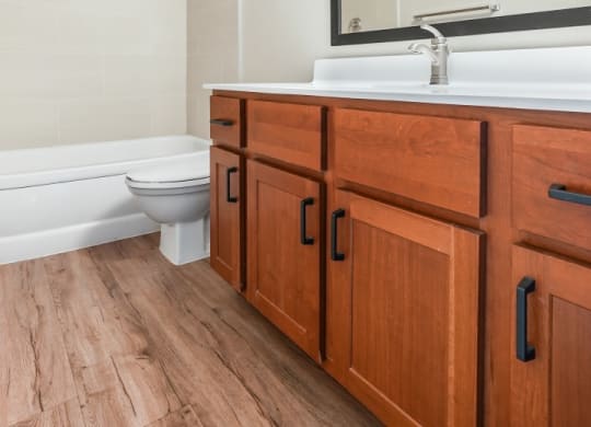 Bathroom With Bathtub at The Original at West Lake Quarter, Minneapolis, MN, 55416