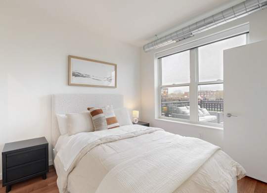White Bedroom at Tyler Street Stacks, Minnesota