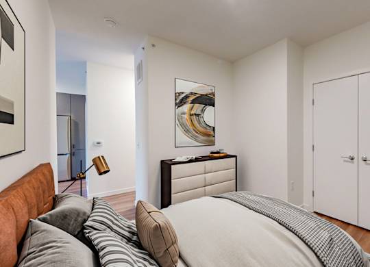 Bedroom With Closets at Tyler Street Stacks, Minneapolis, 55413