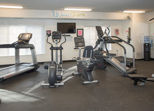 Urban Park I - Cardio machines at Urban Park I and II Apartments, St Louis Park, Minnesota