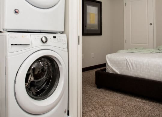 Stacked Washer/Dryer at Victoria Flats, Victoria, MN, 55386