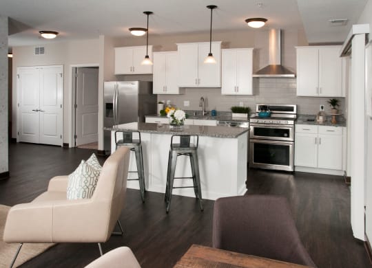 Upscale Finishes including Granite Countertops  at Victoria Flats, Victoria, MN