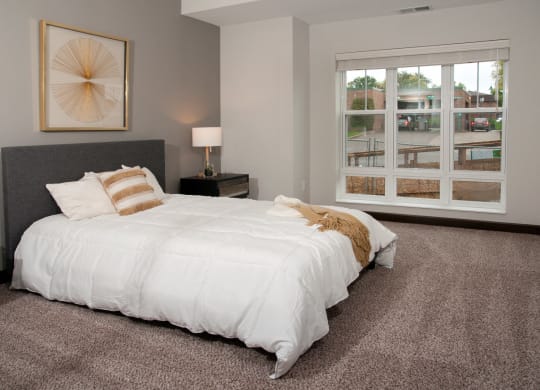 King-Sized Bedrooms at Victoria Flats, Victoria