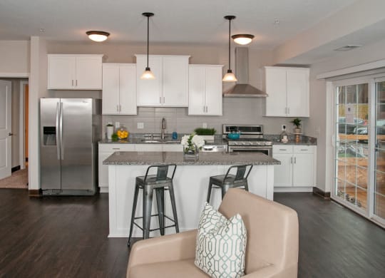 Gourmet Kitchens with Islands at Victoria Flats, Victoria, Minnesota