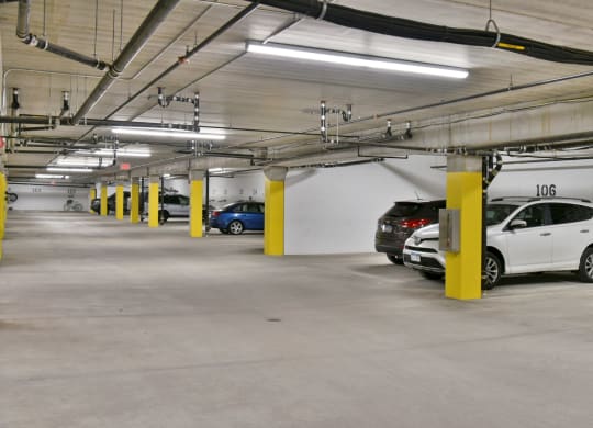 Underground garage, tempered parking at Victoria Flats, Minnesota, 55486