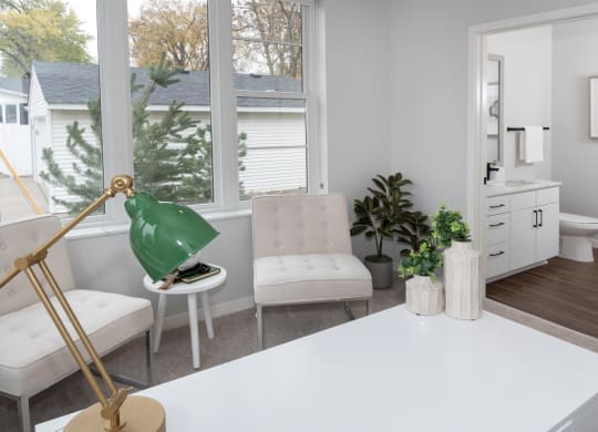 White interior at Volo at Texa Tonka Apartments , St Louis Park, MN, 55426