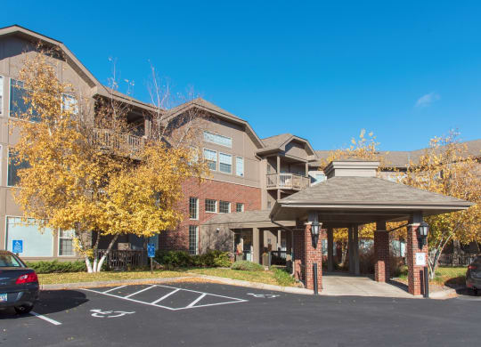 Apartment Complex Entrance  at Waterstone Place in Minnetonka, MN 55305