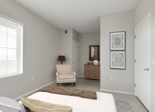 Beautiful Bedroom Details at Waterstone Place in Minnetonka, 55305