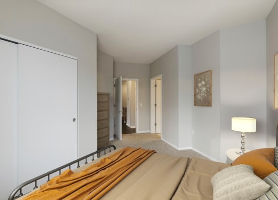 Cozy Bedroom at Waterstone Place in Minnetonka, 5305