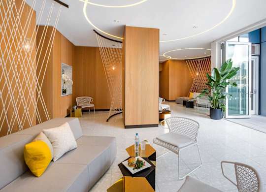 Lounge at SKY Apartments, New York, NY