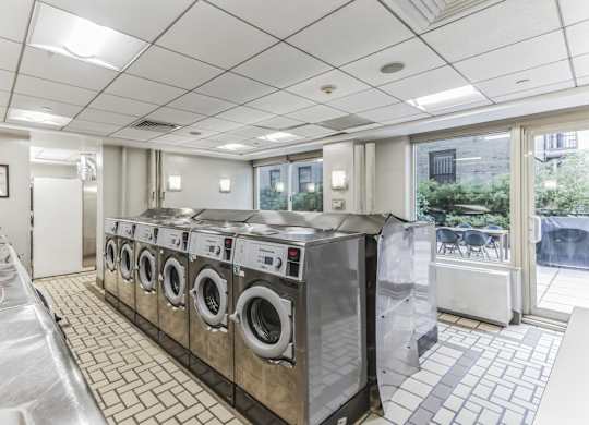 Laundry Room at MARC Apartments, New York, NY