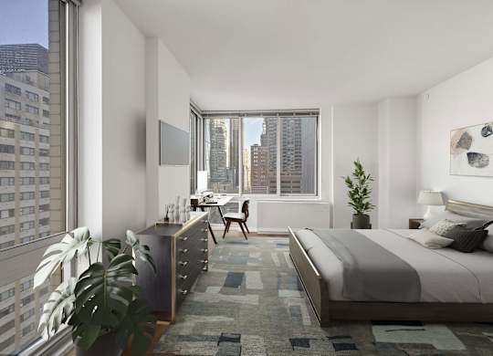 Master Bedroom at MARC Apartments, New York, NY