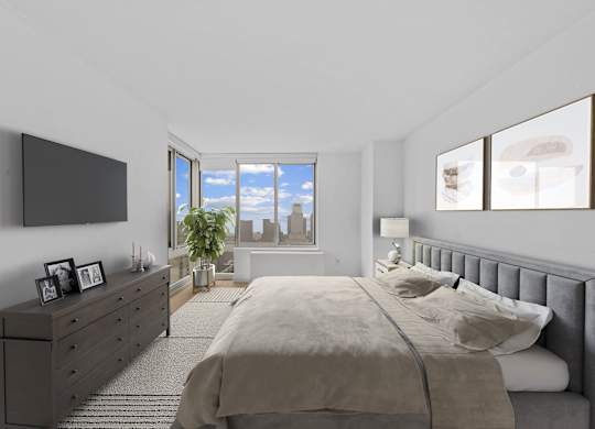 Spacious Bedroom at MARC Apartments, New York, New York