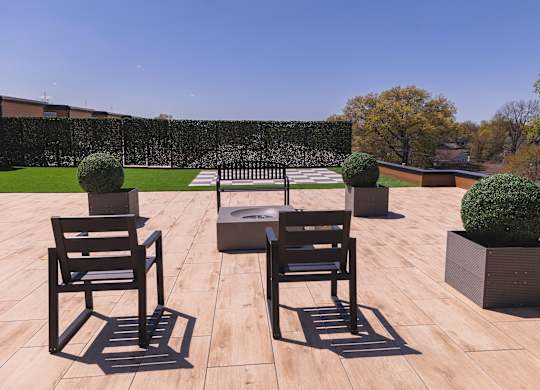 Rooftop Patio at The Franklin at Westfield, New Jersey, 07090