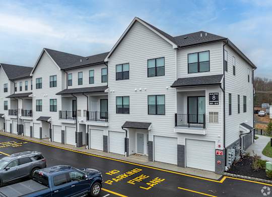 Parking Lot at The Franklin at Marlboro, Marlboro, New Jersey
