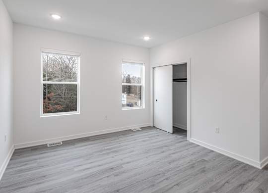 Unfurnished Living Area at The Franklin at Marlboro, New Jersey
