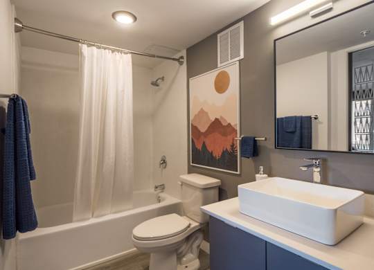 Modern Apartment Bathroom