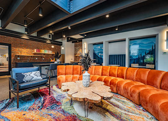Spacious Clubhouse Areas