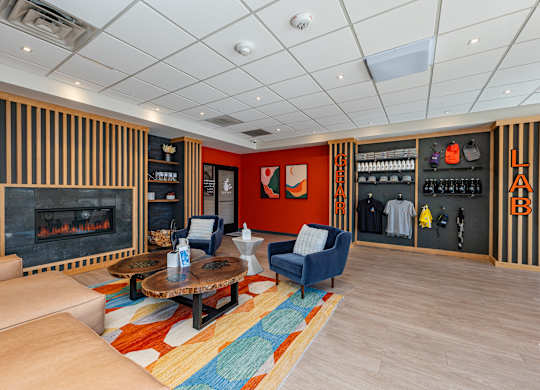 Cozy Resident Lounge