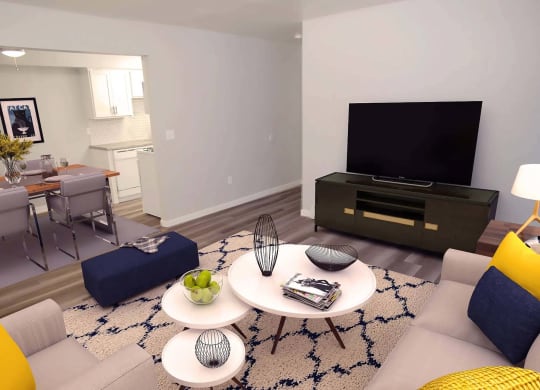 Living and Dining Rooms