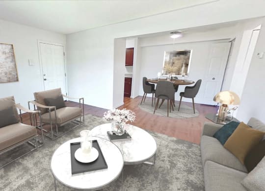 Living and Dining Rooms